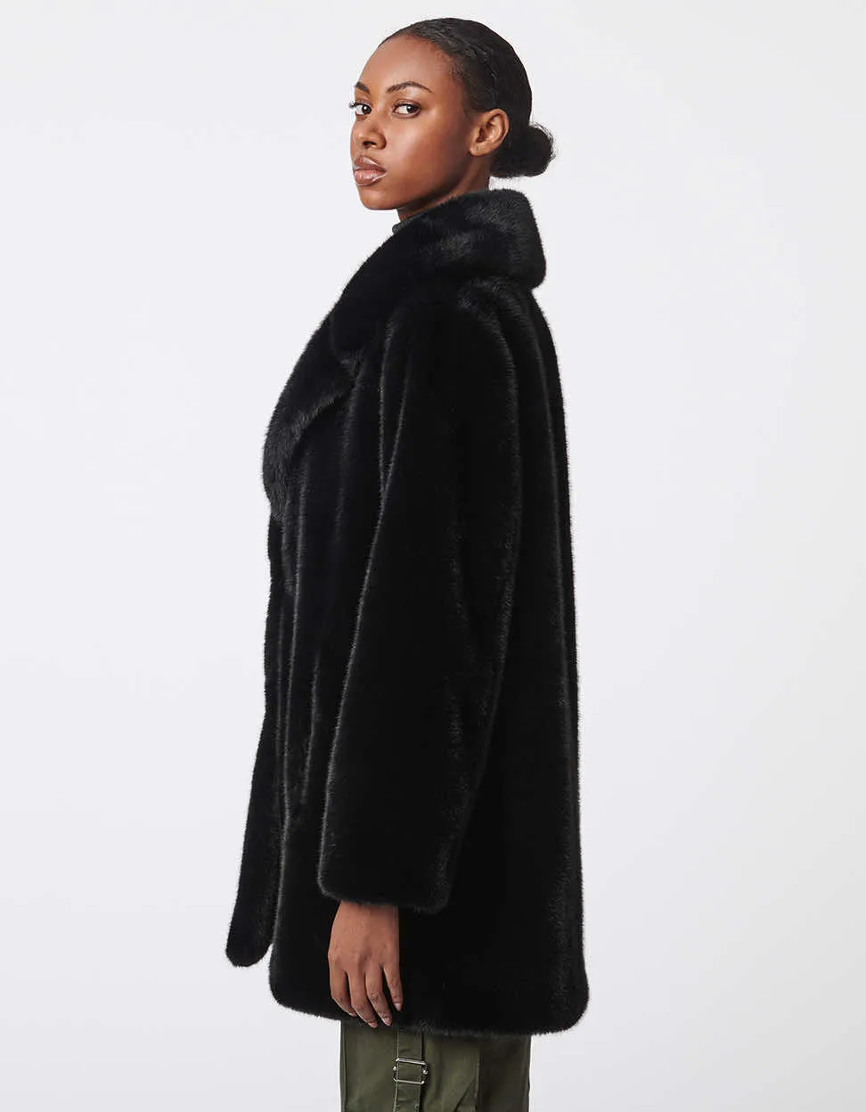 City Chic Faux Fur Coat sold by Bernardo product image thumbnail 3