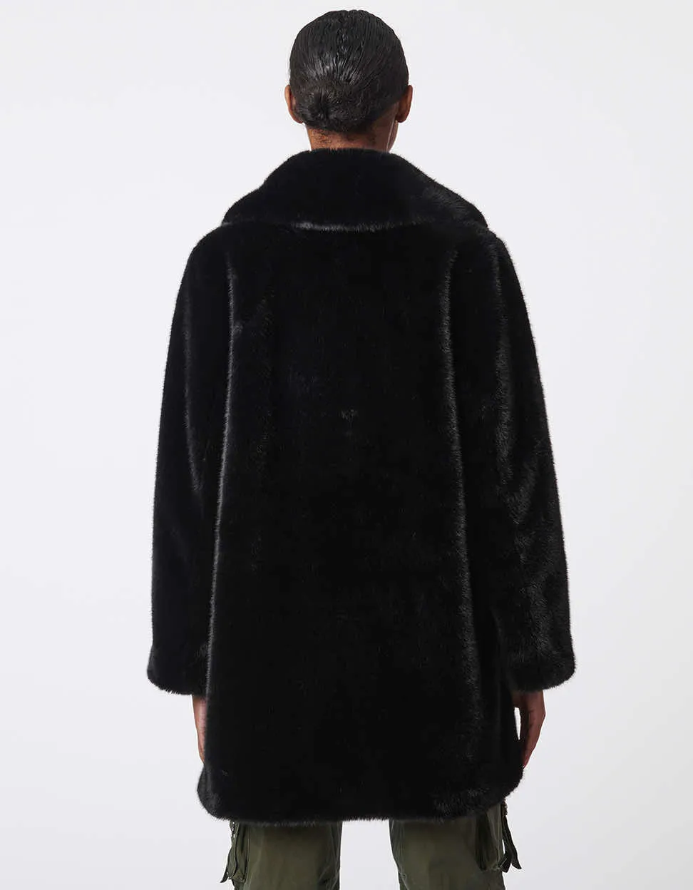 City Chic Faux Fur Coat sold by Bernardo product image thumbnail 4