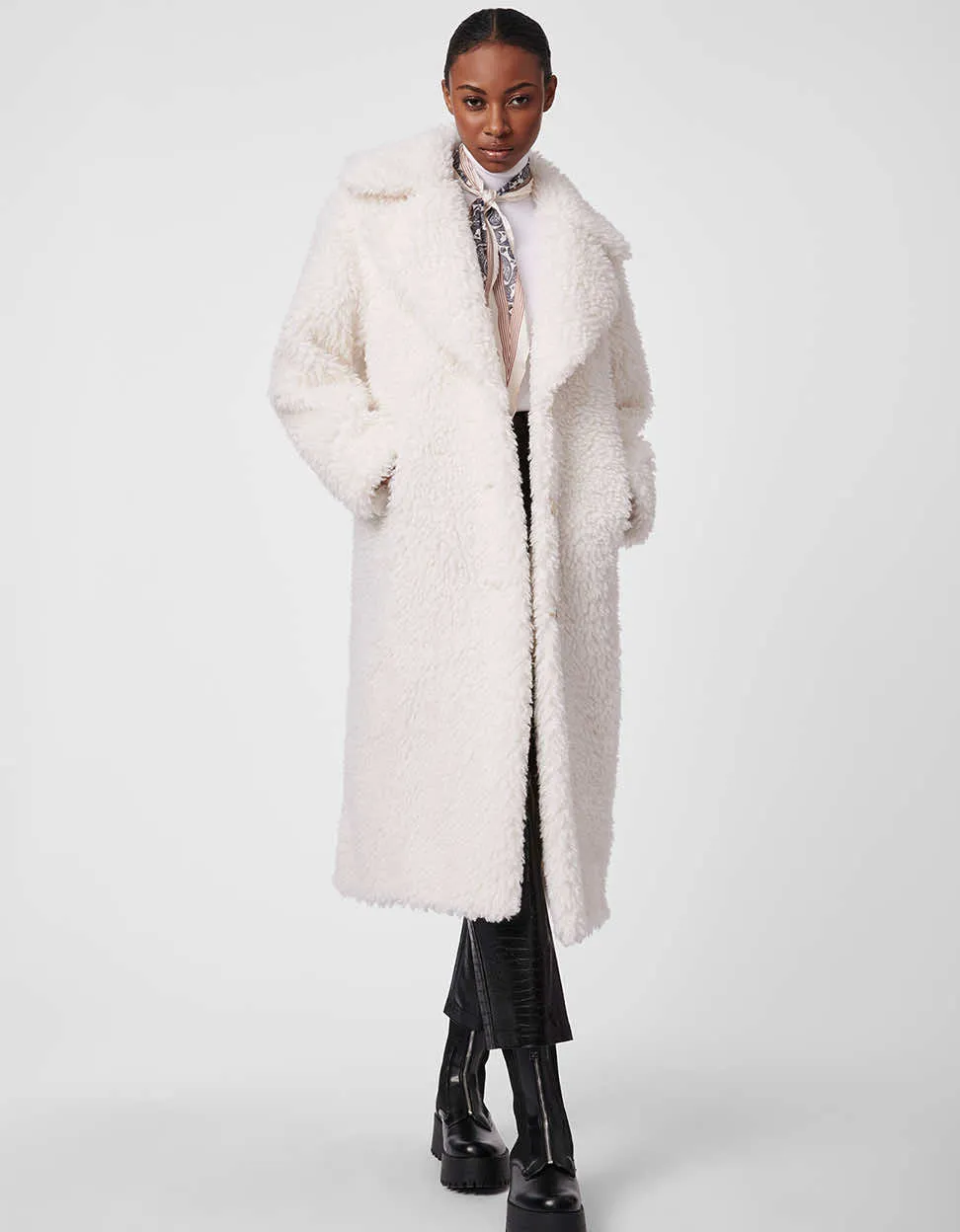 Modern Cloud Faux Fur Coat sold by Bernardo product image thumbnail 2