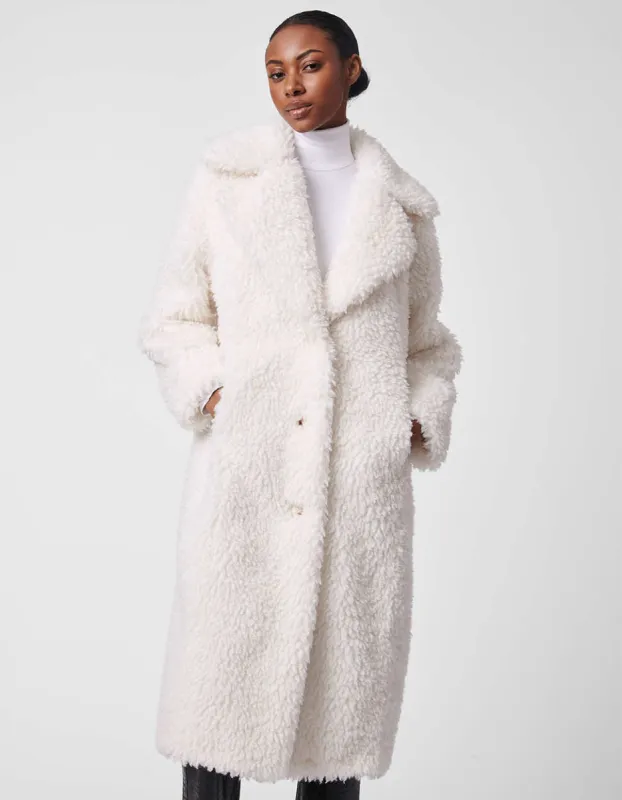 Modern Cloud Faux Fur Coat sold by Bernardo