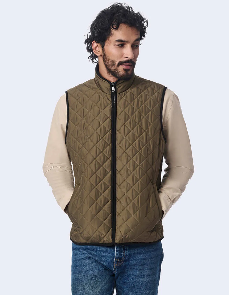 Men's Harbor Quilted Vest sold by Bernardo product image thumbnail 3