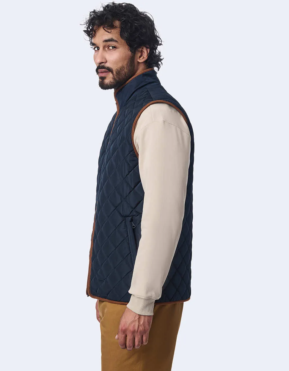 Men's Harbor Quilted Vest sold by Bernardo product image thumbnail 4