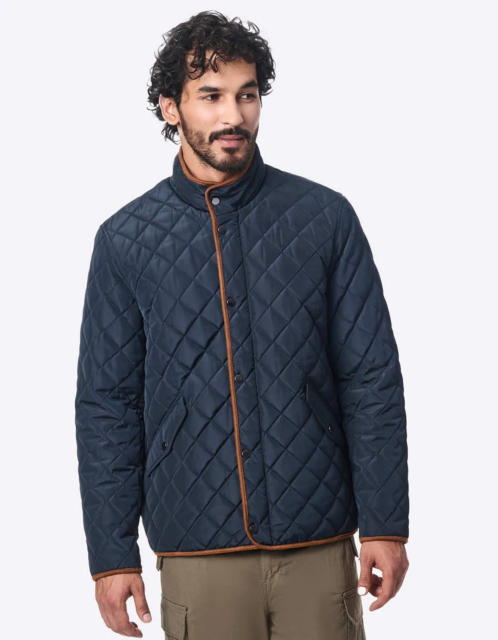 Men's Harbor Quilted Jacket sold by Bernardo