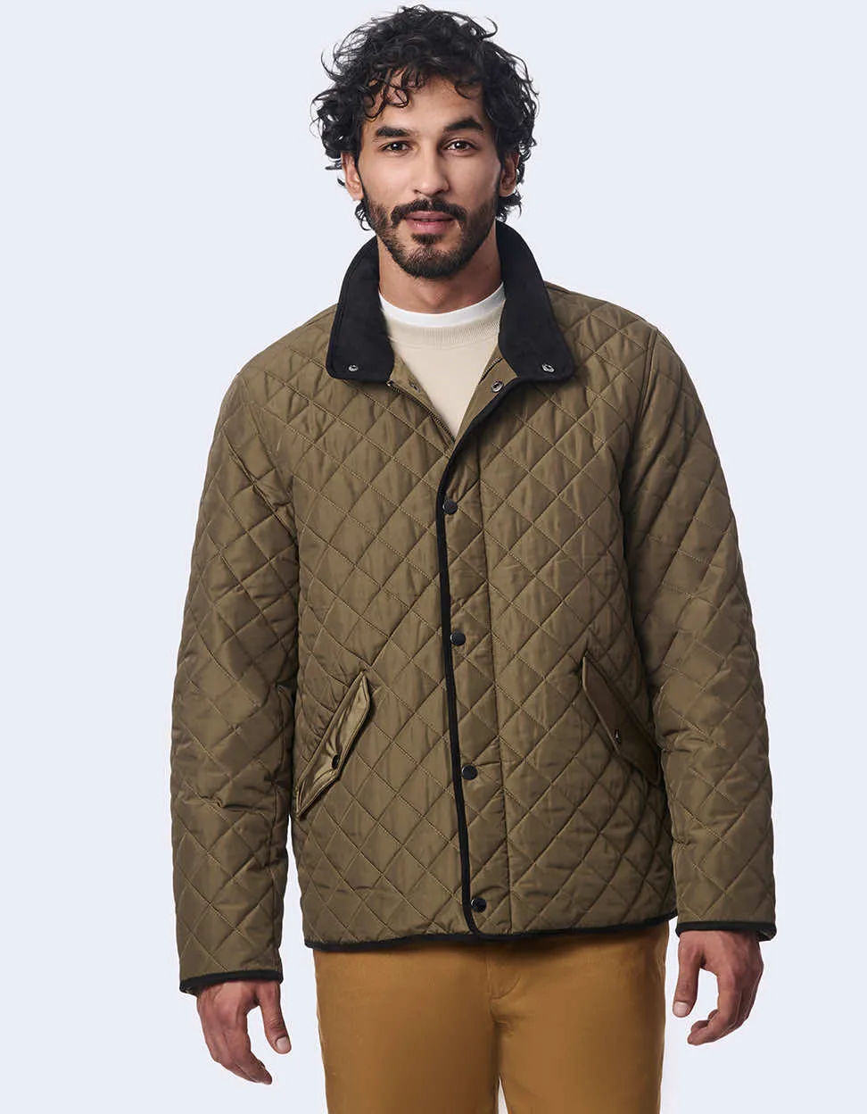 Men's Harbor Quilted Jacket sold by Bernardo product image thumbnail 4