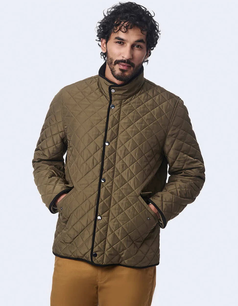 Men's Harbor Quilted Jacket sold by Bernardo