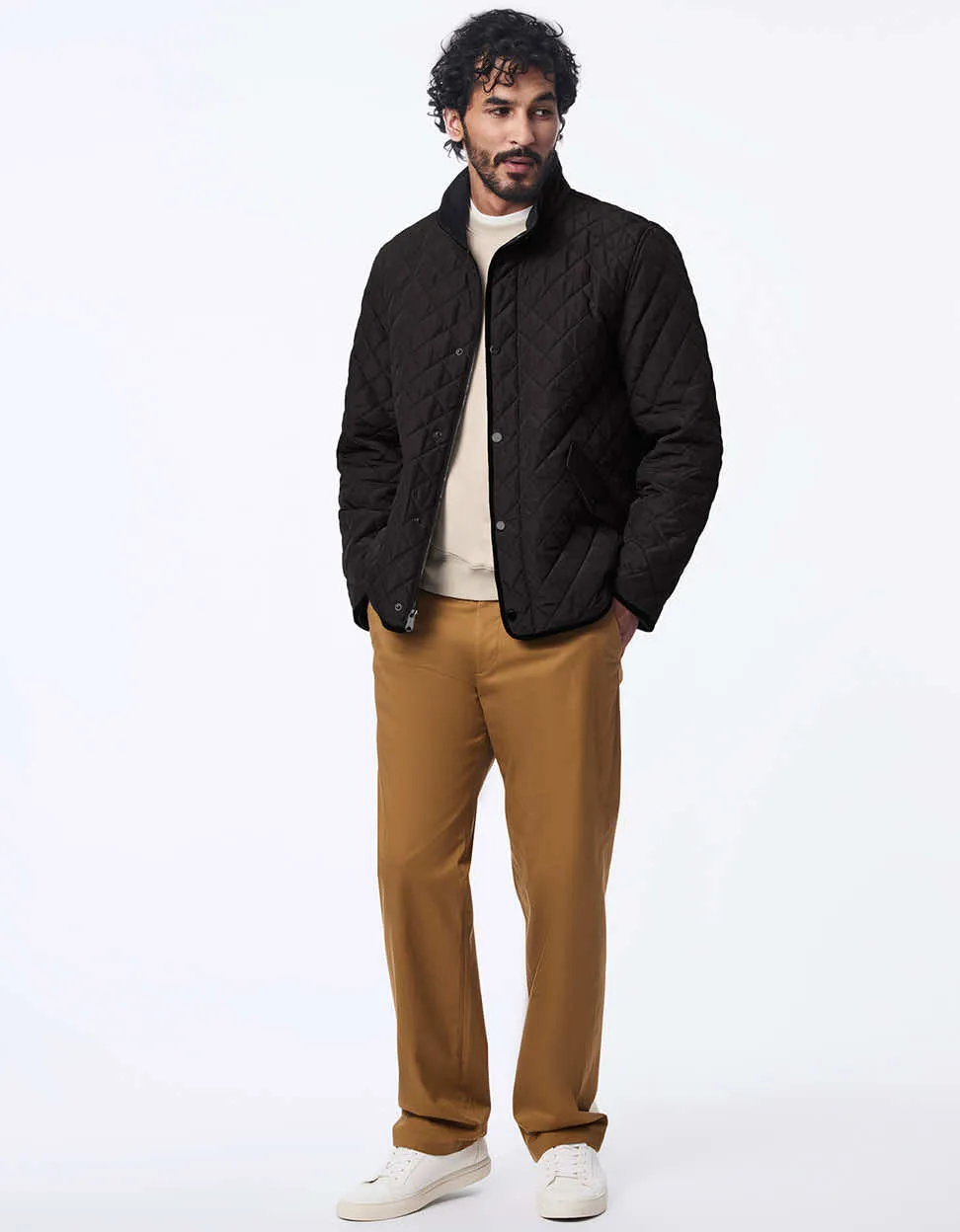 Men's Harbor Quilted Jacket sold by Bernardo