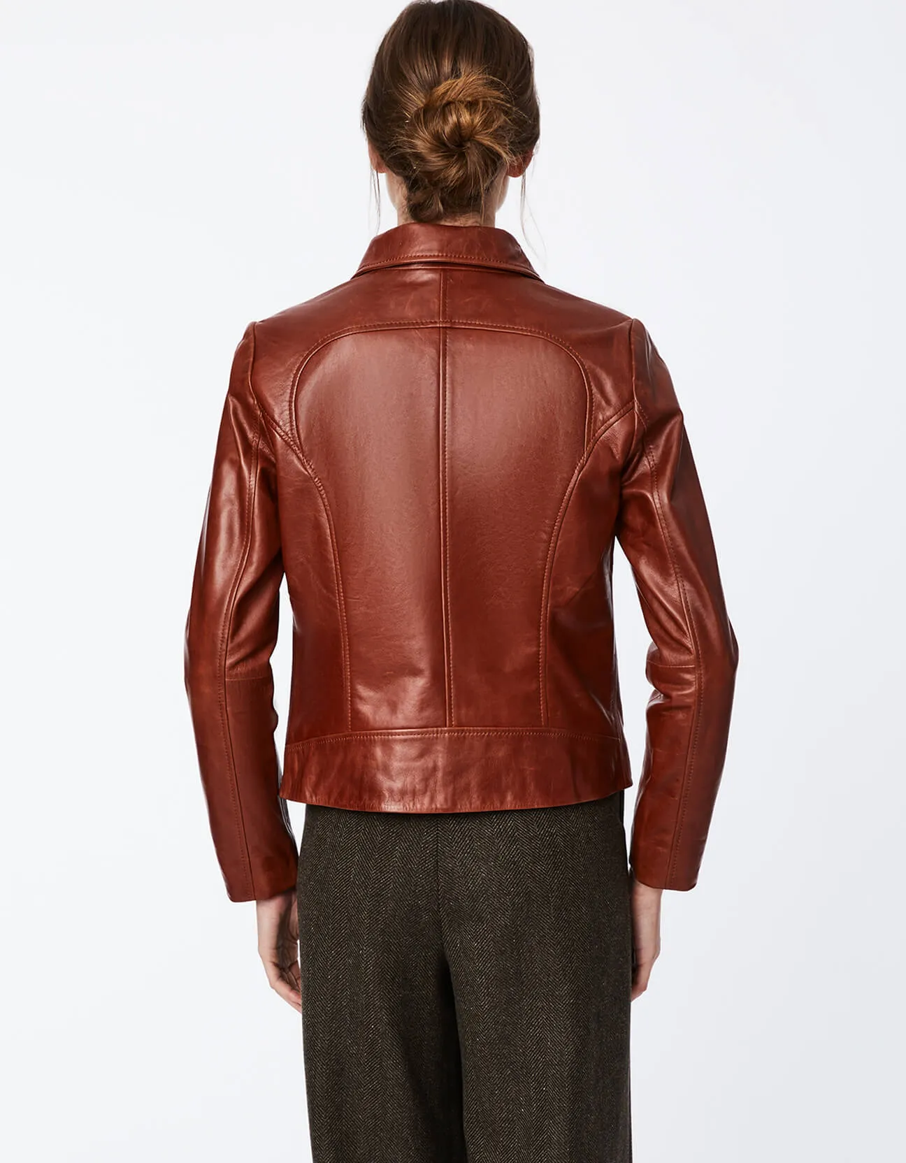 Boston Common Leather Jacket sold by Bernardo product image thumbnail 4