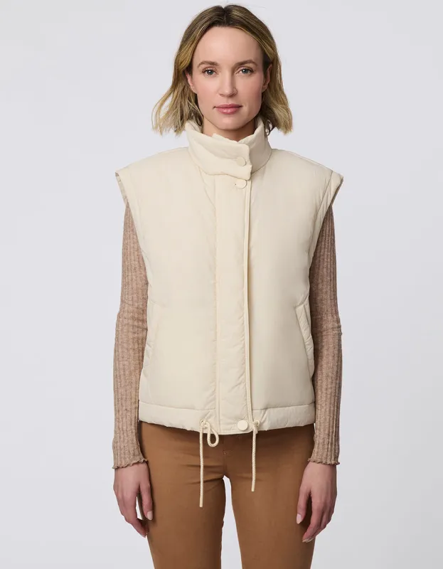 Cloud Comfort Puffer Vest sold by Bernardo