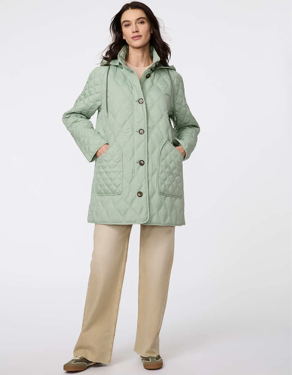 Everyday Quilted Puffer Jacket sold by Bernardo