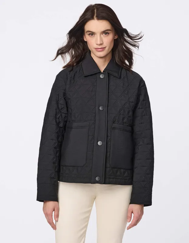 Skyline Quilted Jacket sold by Bernardo
