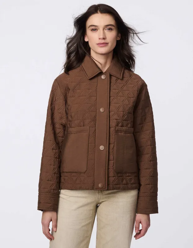 Skyline Quilted Jacket sold by Bernardo