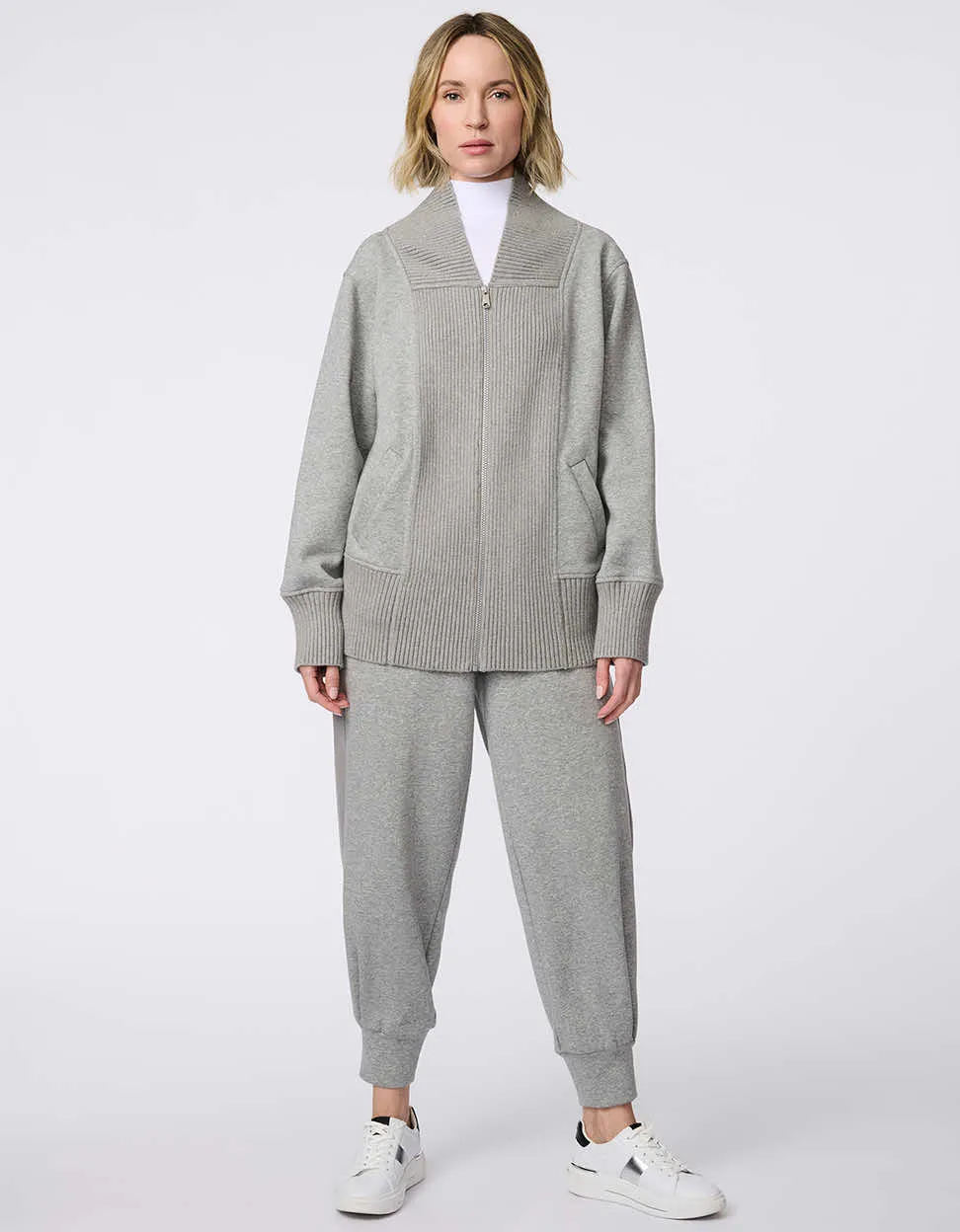 Cozy Essential Fleece Jacket sold by Bernardo product image thumbnail 3