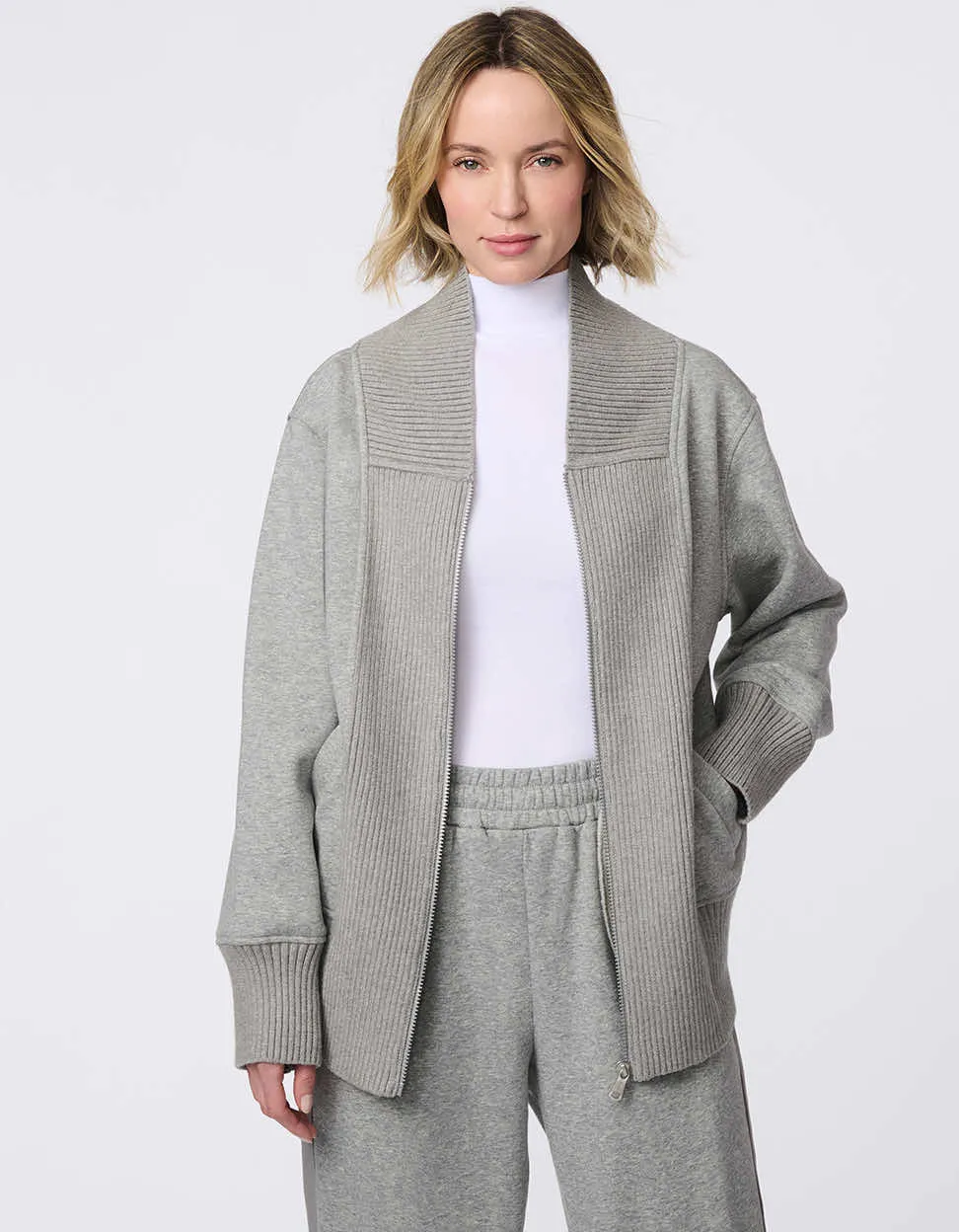 Cozy Essential Fleece Jacket sold by Bernardo product image thumbnail 2
