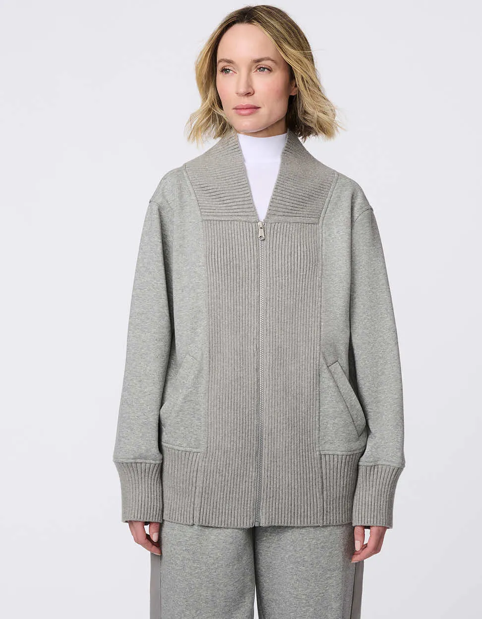 Cozy Essential Fleece Jacket sold by Bernardo product image thumbnail 4