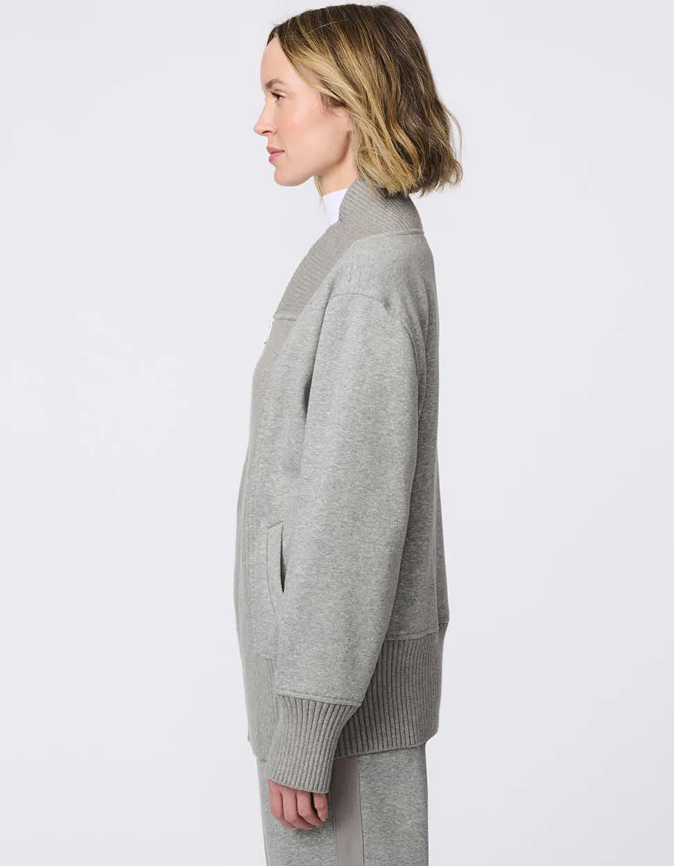 Cozy Essential Fleece Jacket sold by Bernardo product image thumbnail 5