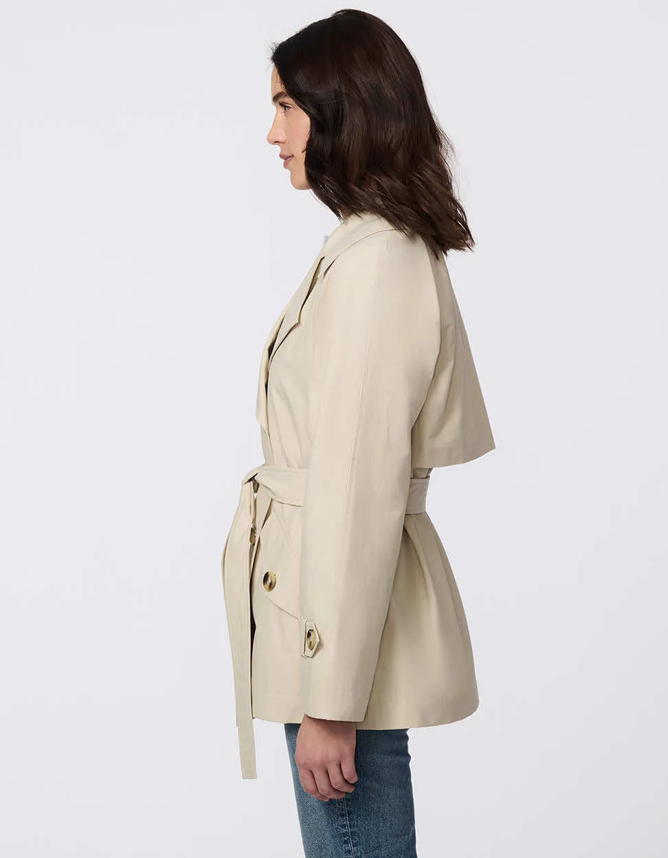 Midtown Cropped Trench Coat sold by Bernardo product image thumbnail 3