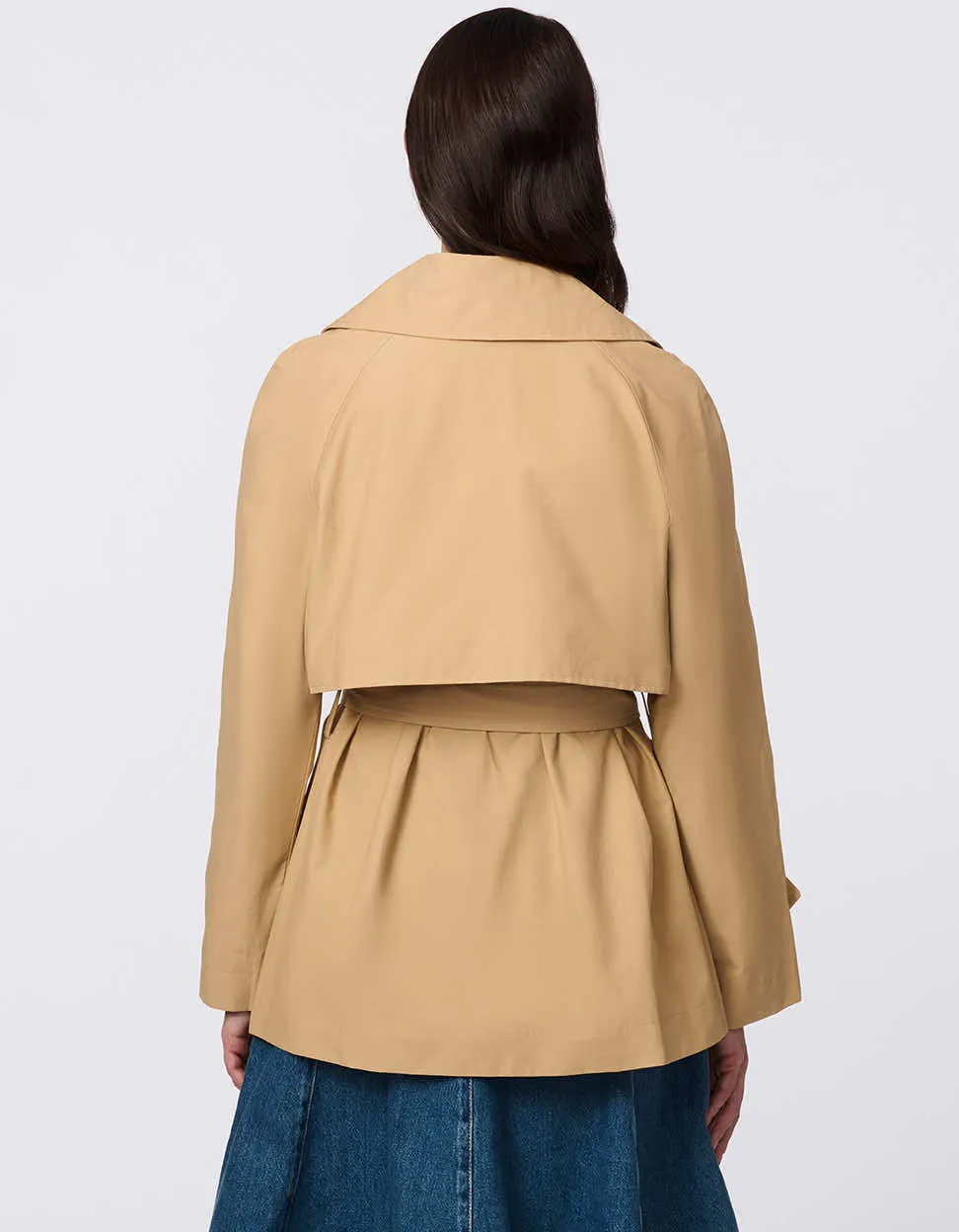 Midtown Cropped Trench Coat sold by Bernardo product image thumbnail 4
