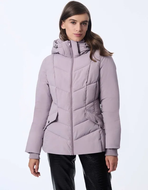 Horizon Hooded Puffer Jacket sold by Bernardo