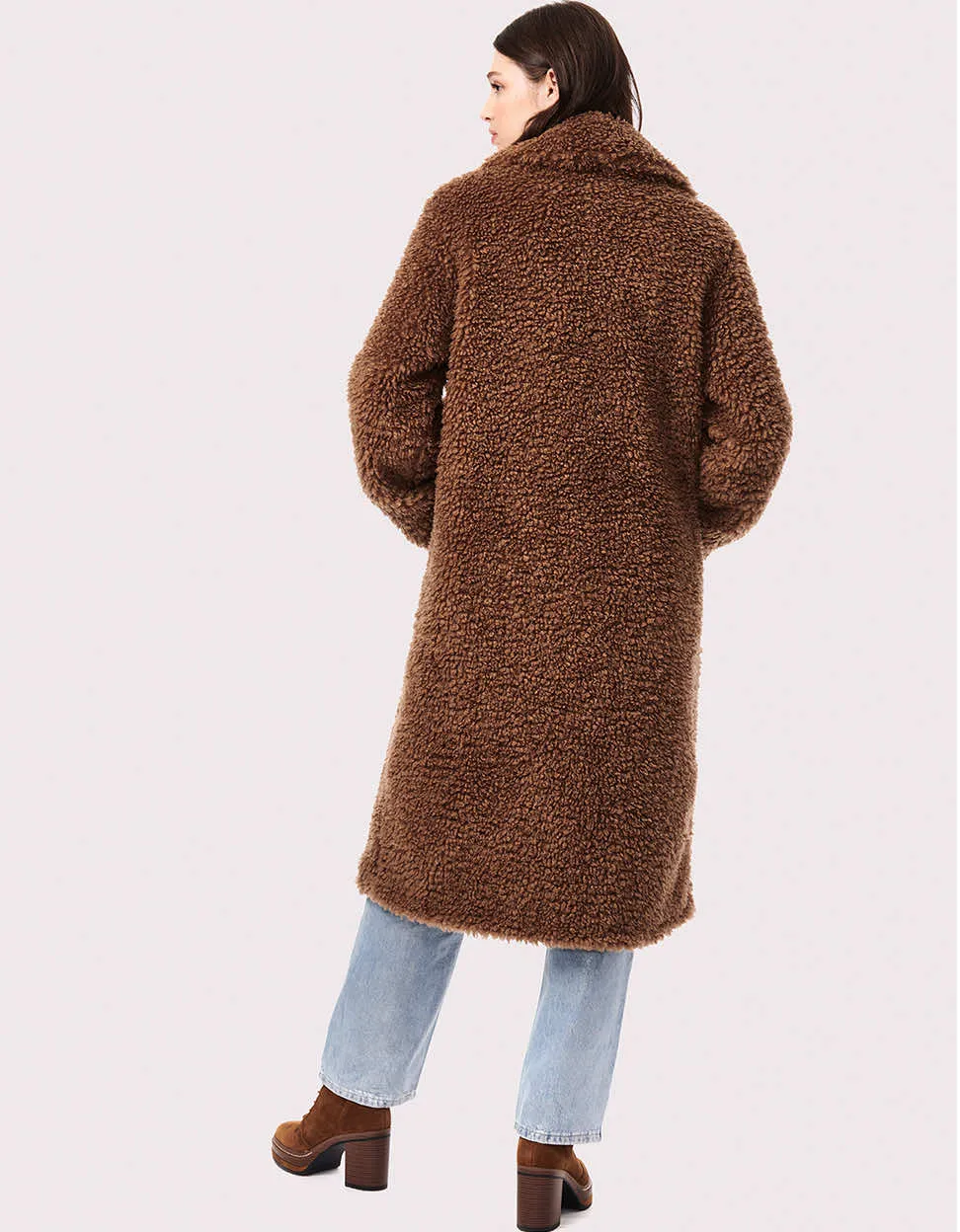 Call Me Cozy Vegan Fur Coat sold by Bernardo product image thumbnail 4