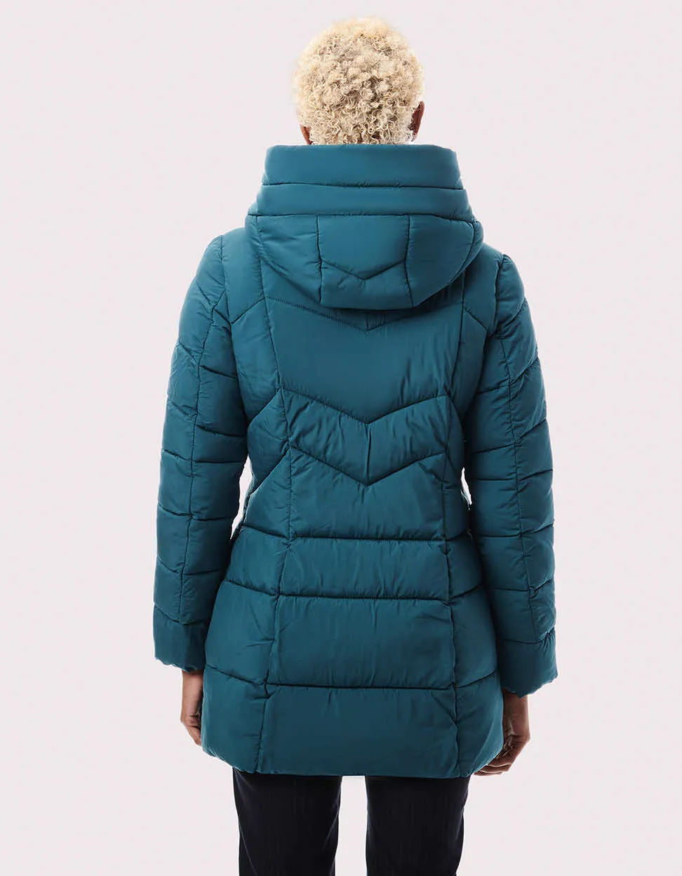 Fab Funnel Quilted Puffer Jacket sold by Bernardo product image thumbnail 4