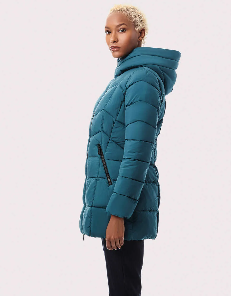 Fab Funnel Quilted Puffer Jacket sold by Bernardo product image thumbnail 3