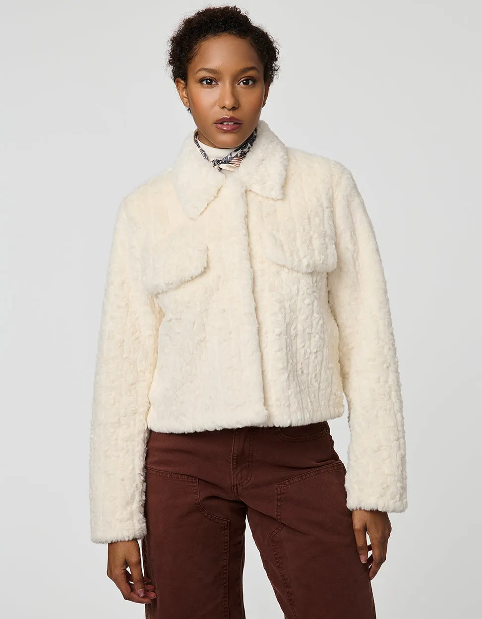 Elle Faux Fur Jacket sold by Bernardo product image thumbnail 2