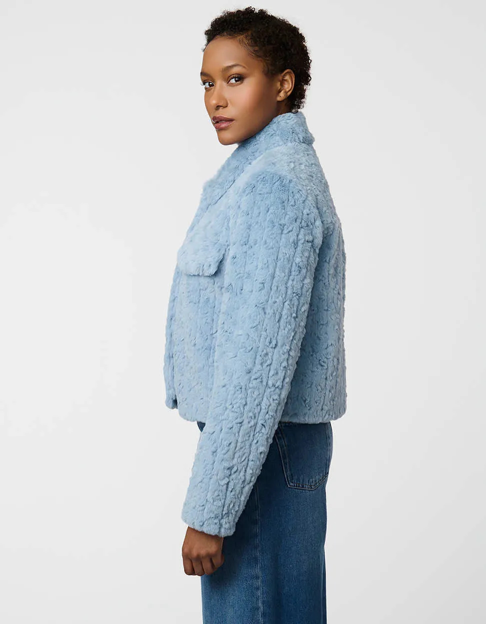 Elle Faux Fur Jacket sold by Bernardo product image thumbnail 3