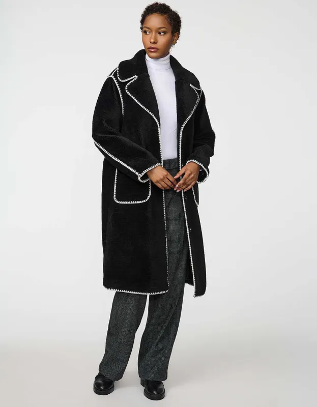 Winslow Faux Fur Coat sold by Bernardo