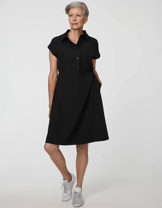 In Motion Drawstring Dress sold by Bernardo