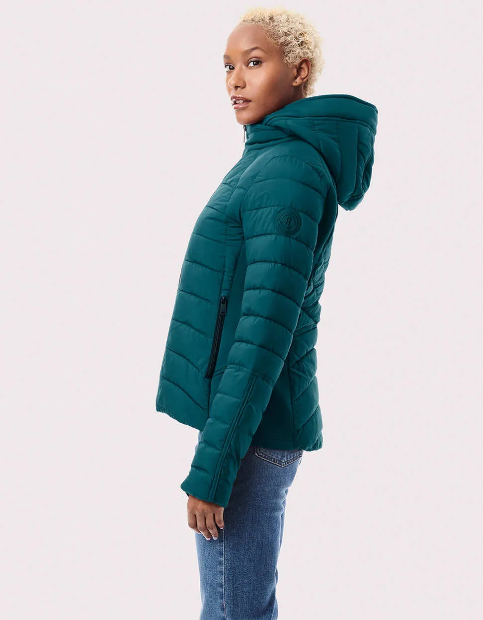 Neo Active Double Up Hooded Puffer sold by Bernardo product image thumbnail 2