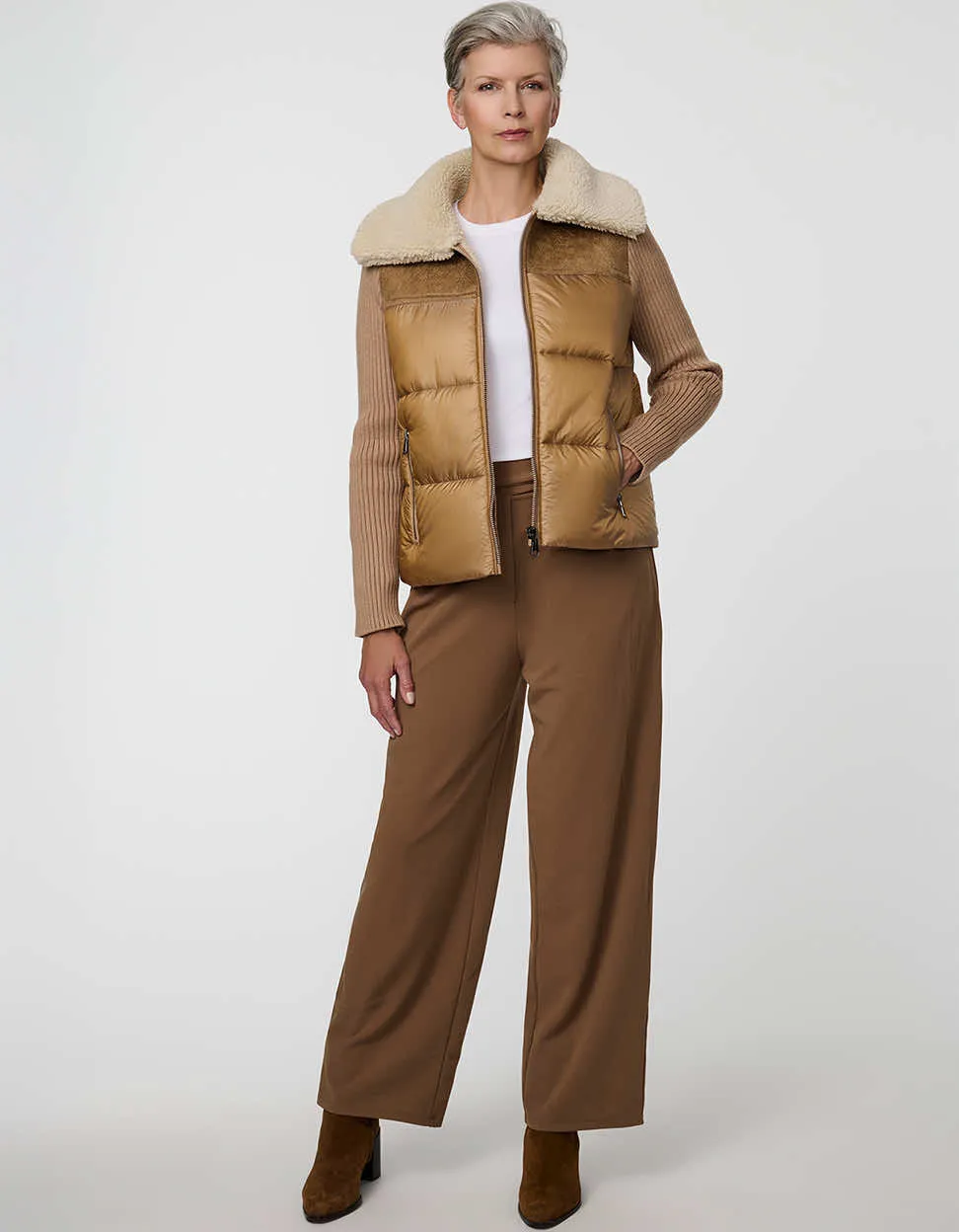 Breck Puffer Knit Jacket sold by Bernardo product image thumbnail 2