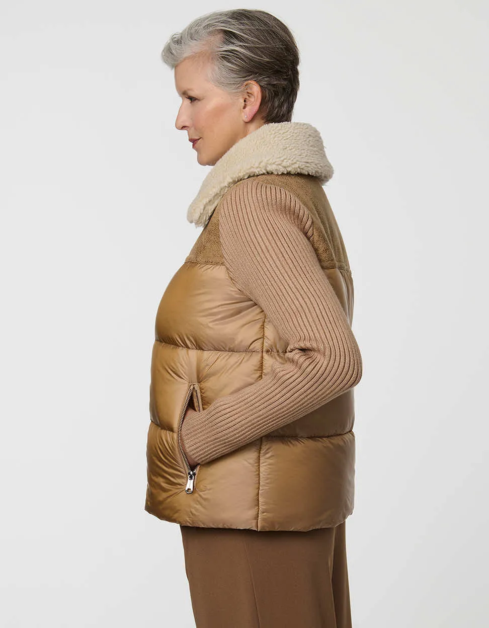 Breck Puffer Knit Jacket sold by Bernardo product image thumbnail 4