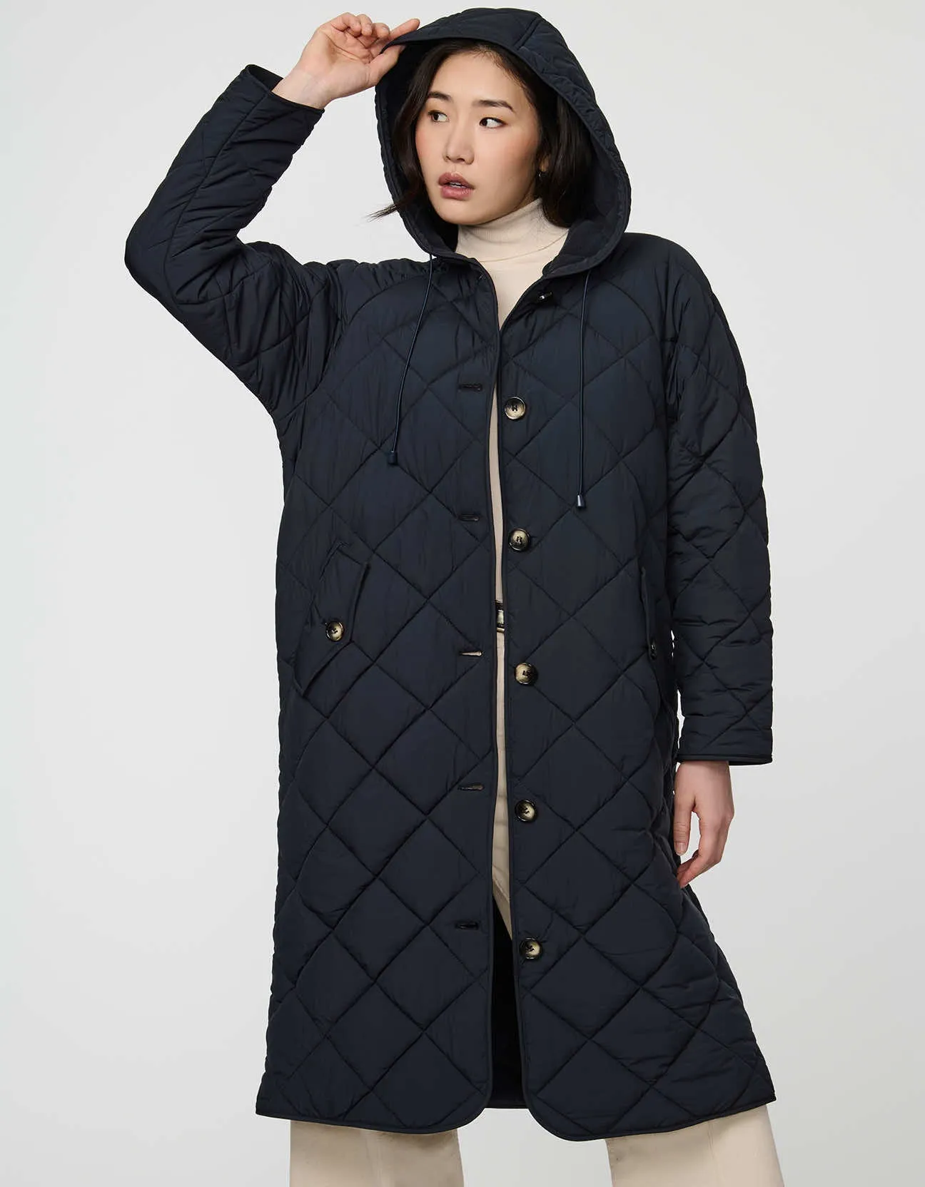 Merrick Quilted Puffer Coat sold by Bernardo product image thumbnail 2