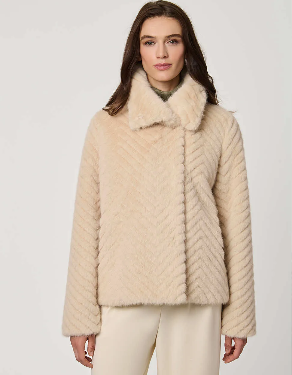 Echelon Faux Fur Coat sold by Bernardo product image thumbnail 3