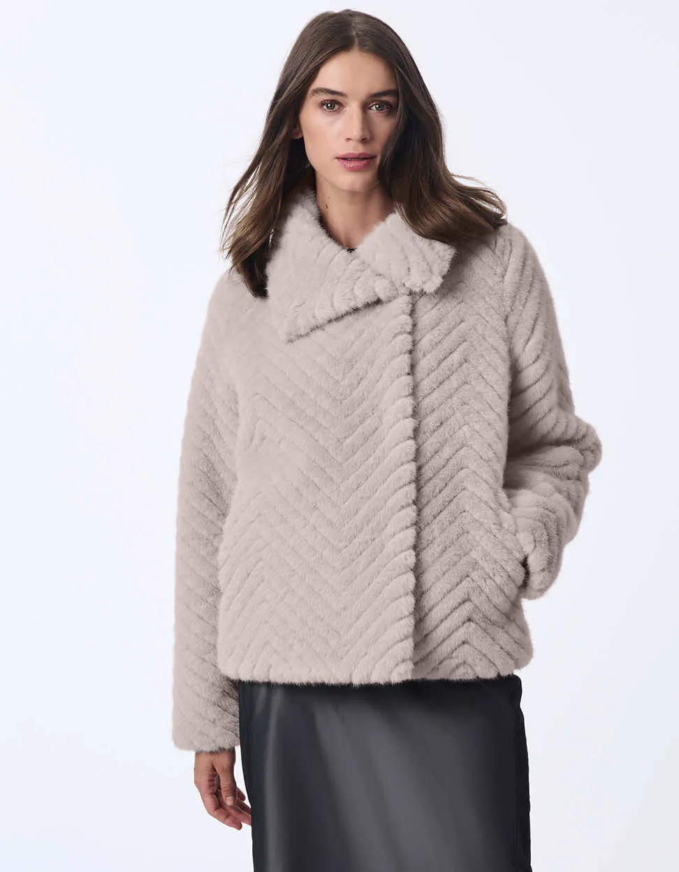 Echelon Faux Fur Coat sold by Bernardo product image thumbnail 2