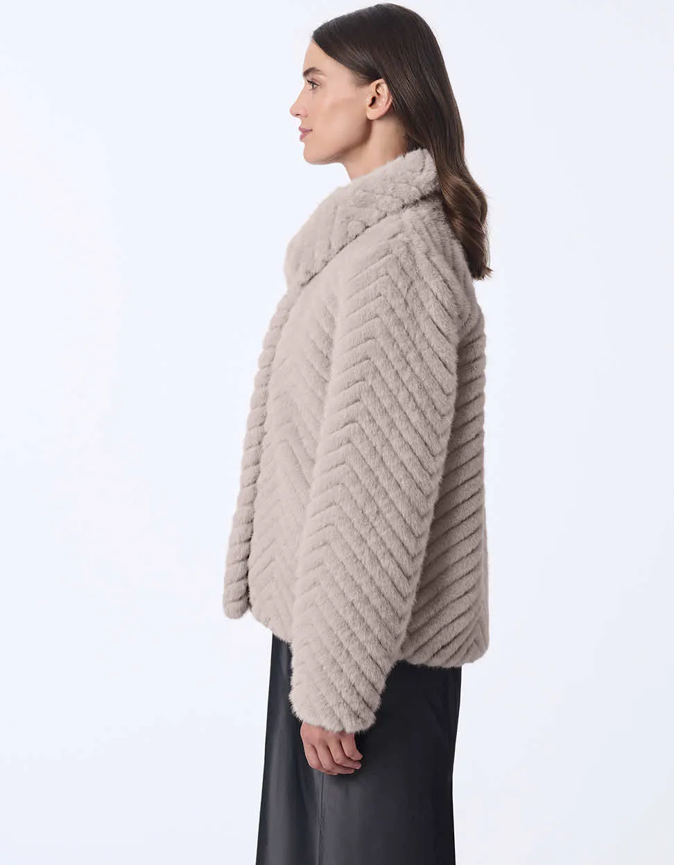 Echelon Faux Fur Coat sold by Bernardo product image thumbnail 3