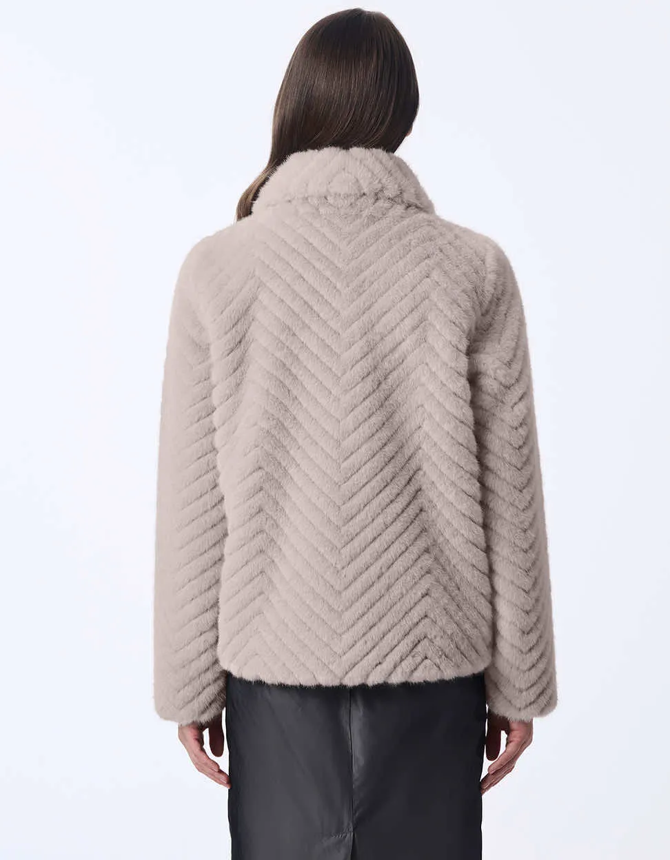 Echelon Faux Fur Coat sold by Bernardo product image thumbnail 4