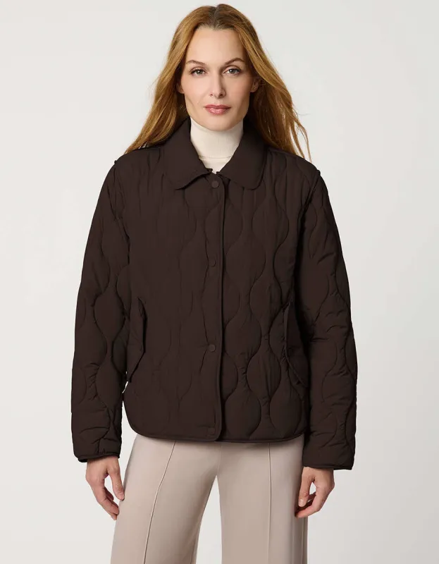 Fenwick Quilted Puffer Jacket sold by Bernardo