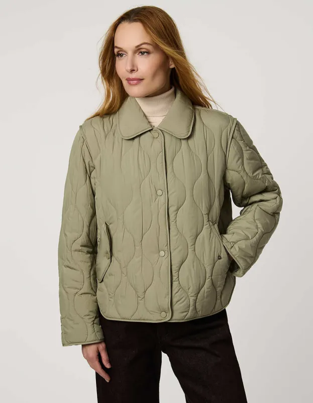 Fenwick Quilted Puffer Jacket sold by Bernardo