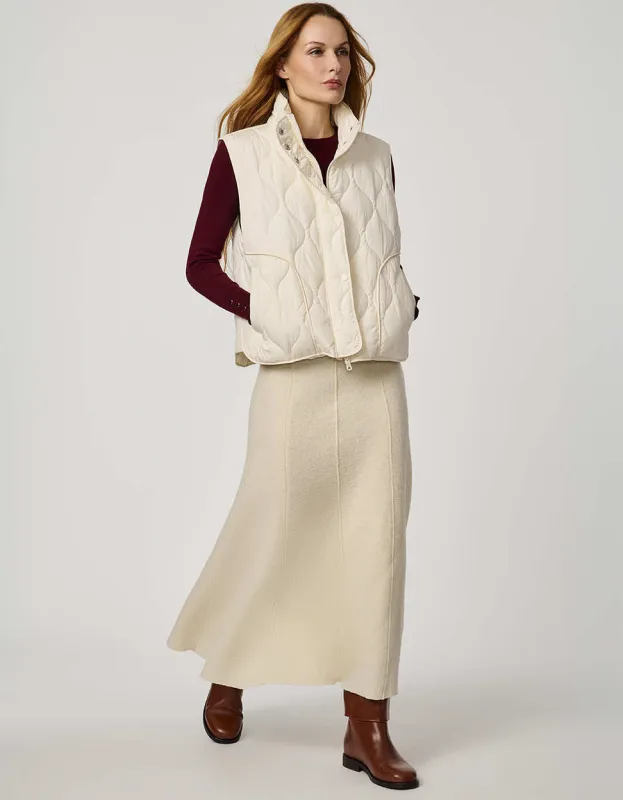 Beekman Quilted Puffer Vest sold by Bernardo