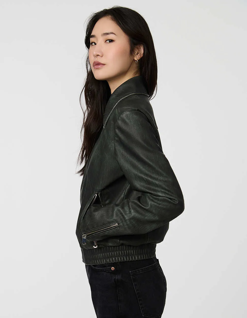 Archer Faux Leather Bomber sold by Bernardo product image thumbnail 4