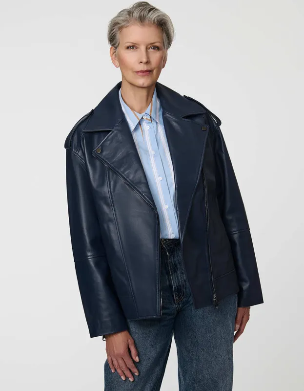 Mercury Leather Jacket sold by Bernardo