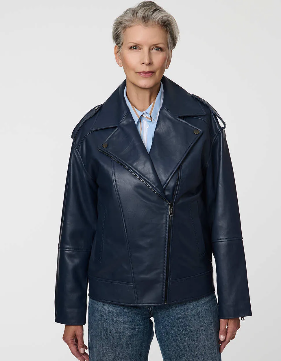 Mercury Leather Jacket sold by Bernardo product image thumbnail 2