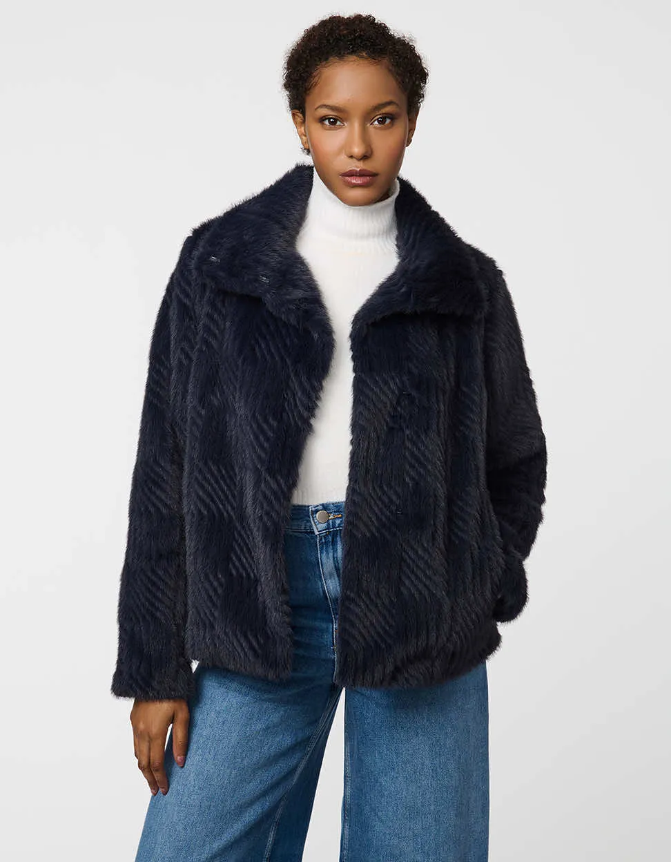 Lennox Faux Fur Jacket sold by Bernardo product image thumbnail 2