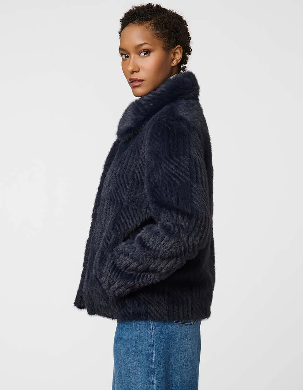 Lennox Faux Fur Jacket sold by Bernardo product image thumbnail 3