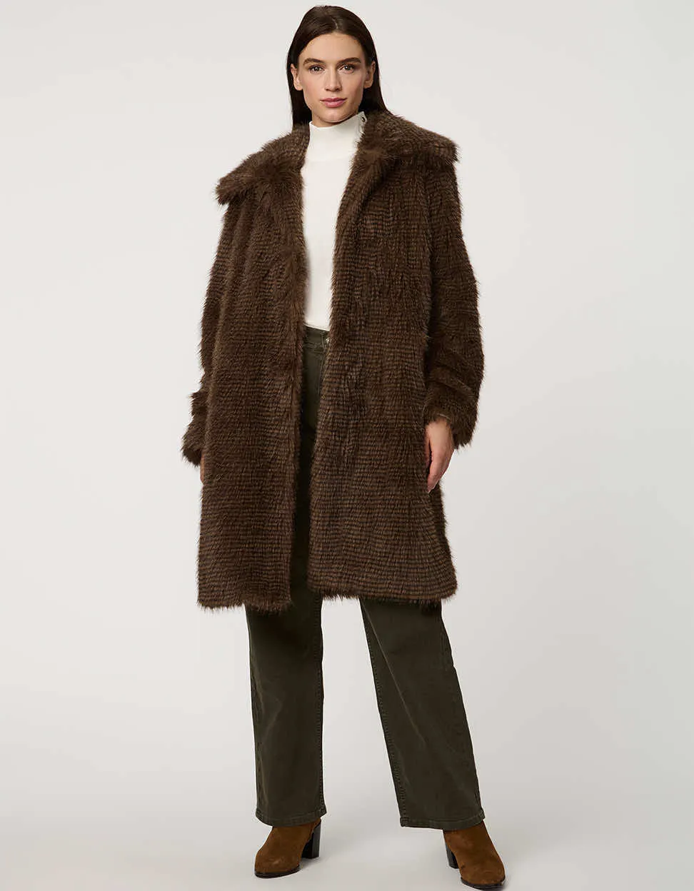 Whitman Faux Fur Coat sold by Bernardo
