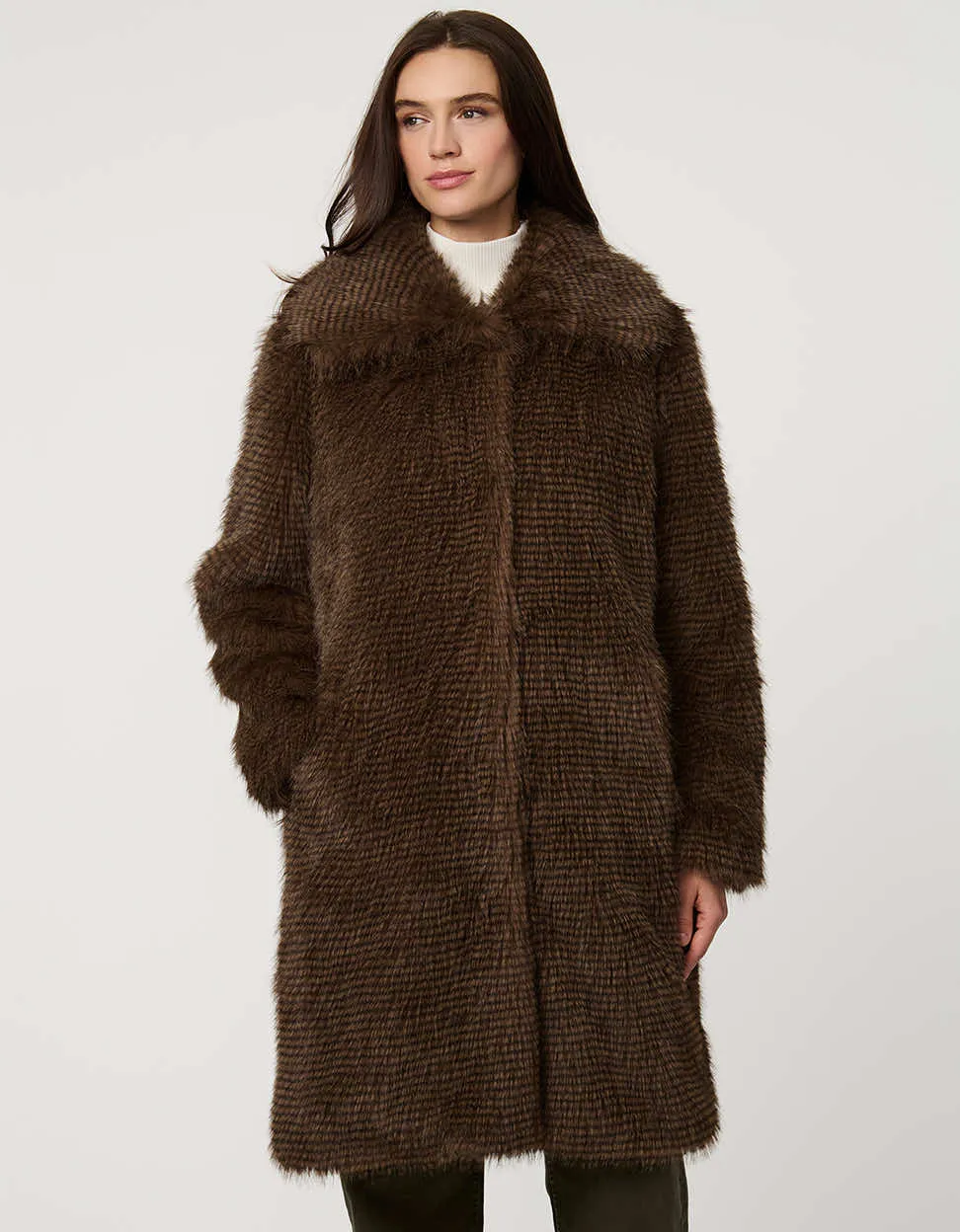 Whitman Faux Fur Coat sold by Bernardo product image thumbnail 2