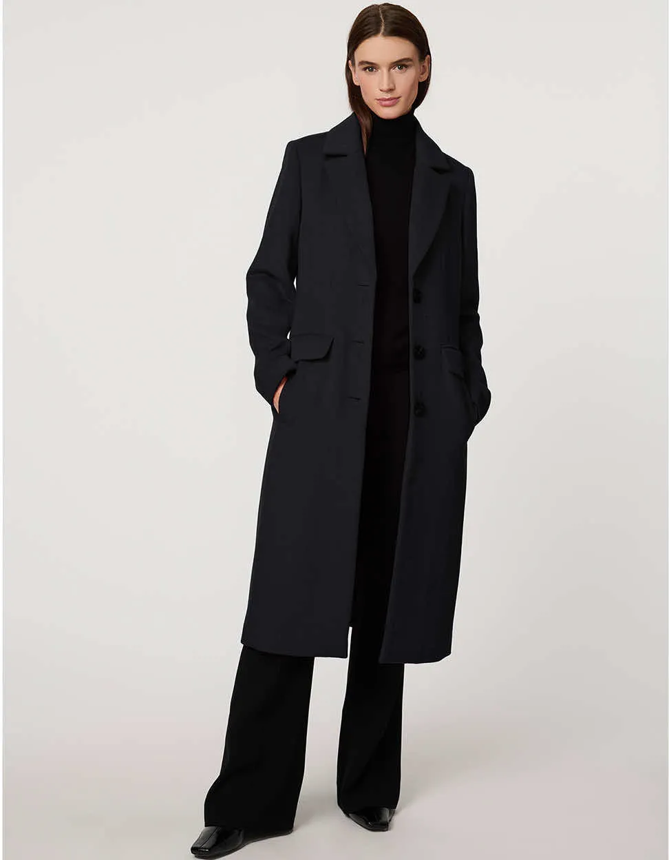Valentina Tailored Wool Coat sold by Bernardo