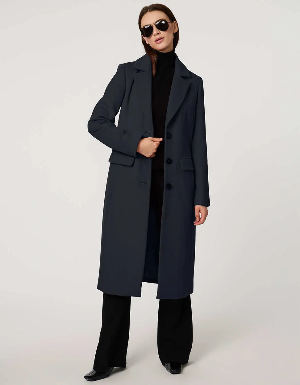 Valentina Tailored Wool Coat sold by Bernardo