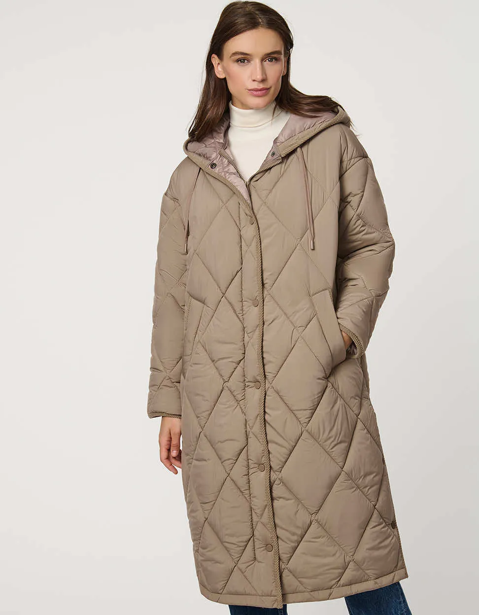 Bren Quilted Puffer Coat sold by Bernardo product image thumbnail 2